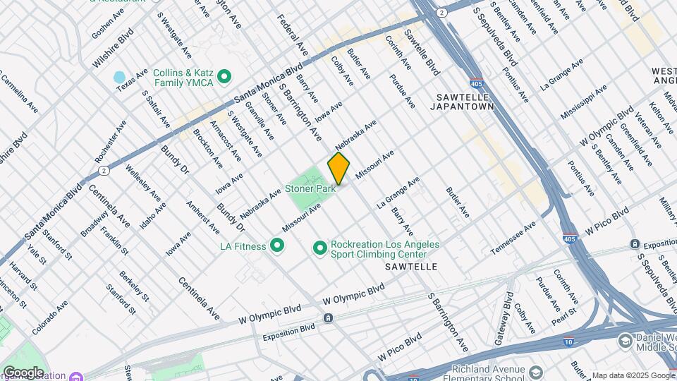 11738 Missouri Ave, Unit 11738 Mapa y Detalles de la Ubicación