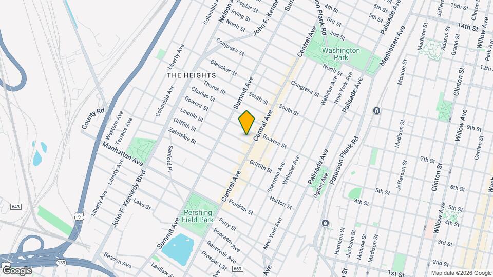 14 Lincoln St Map and Location Details