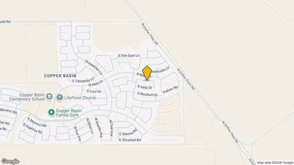 4971 E Sunstone Dr Map and Location Details