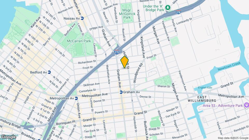 196 Withers St Map and Location Details