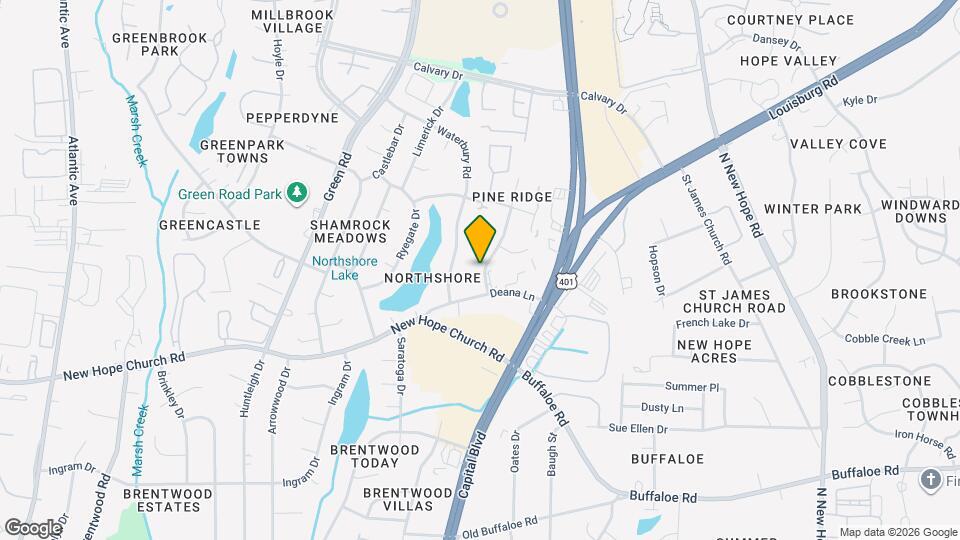 4249 Lake Ridge Dr Map and Location Details
