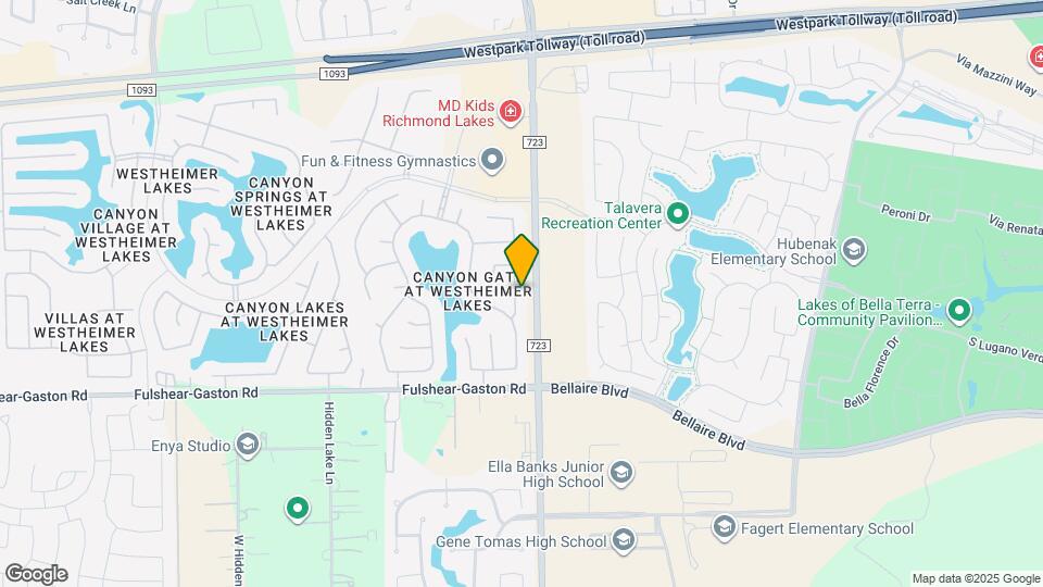 11022 Ellison Ridge Dr Map and Location Details