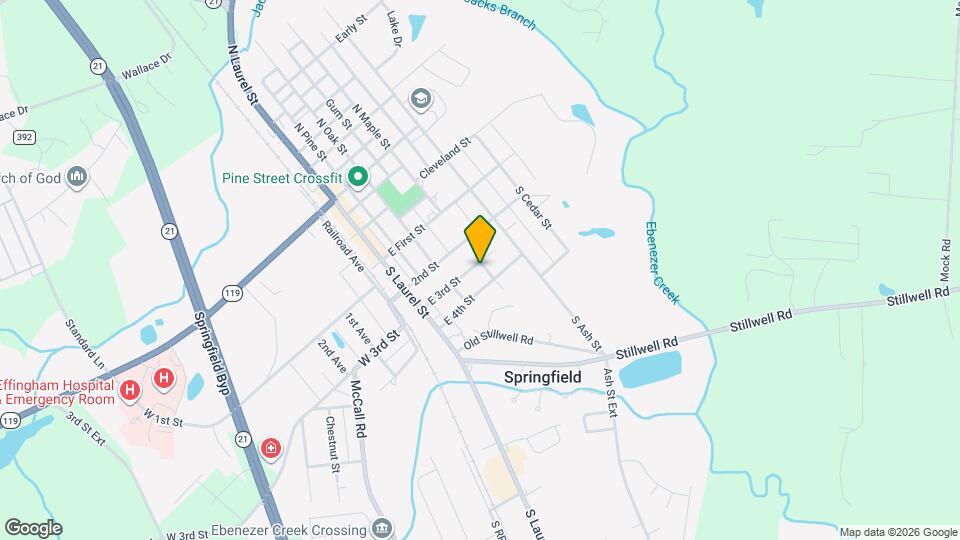 309 E 3rd St Map and Location Details