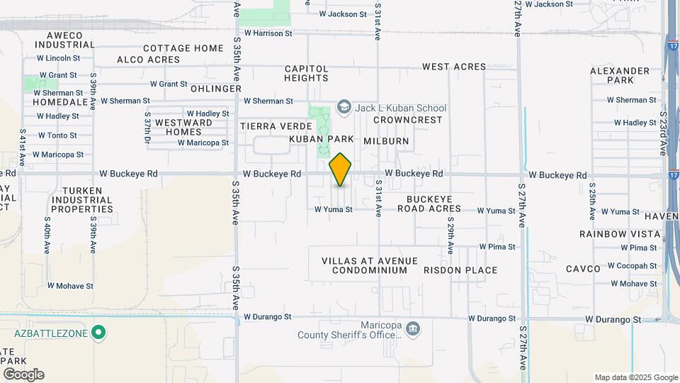 Lazy T Mobile Home Park Map and Location Details