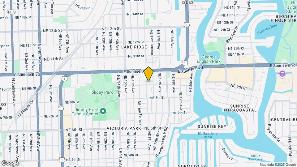 1701-1705 NE 9th St Map and Location Details