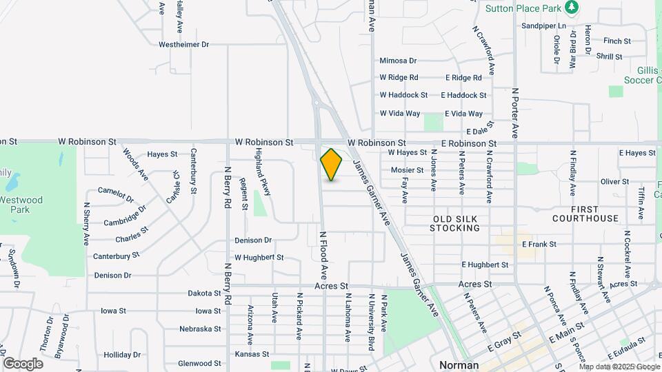 421 W Himes St Map and Location Details
