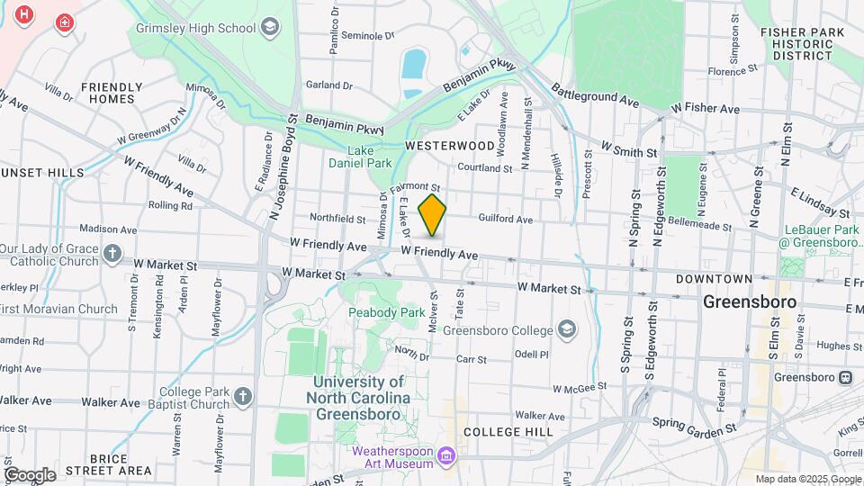 1007 Hampton St Map and Location Details