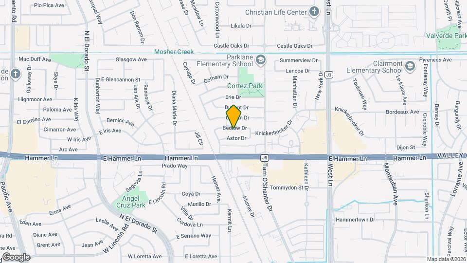 718 Bedlow Dr Mapa y Detalles de la Ubicación