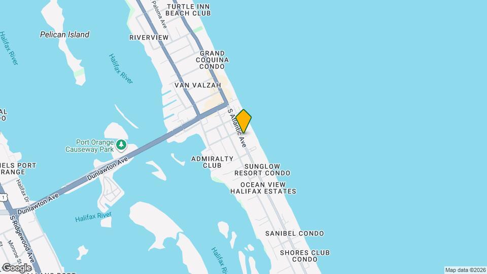 3601 S Atlantic Ave Map and Location Details