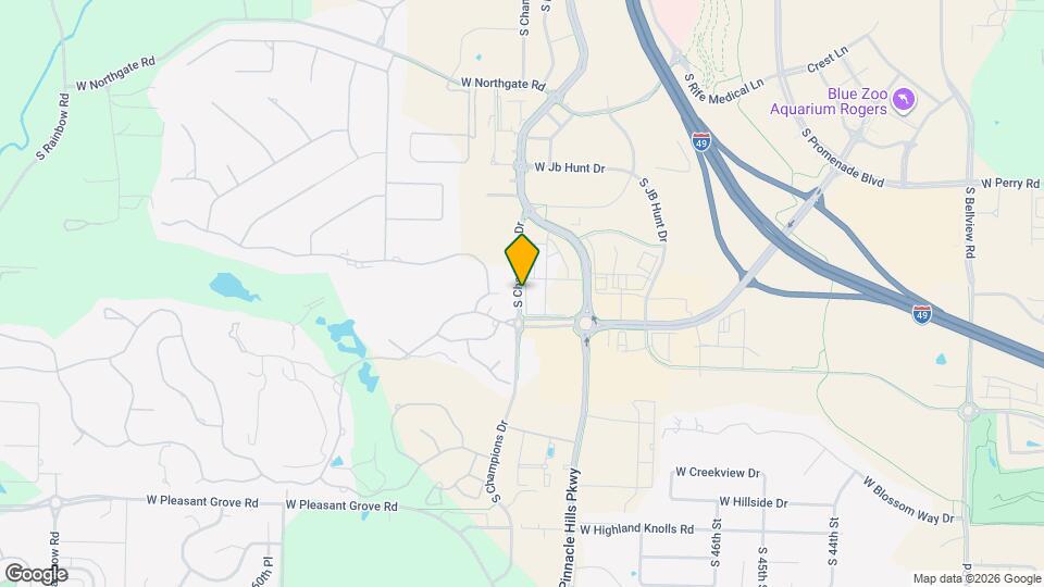 4111 S Champions Dr Map and Location Details