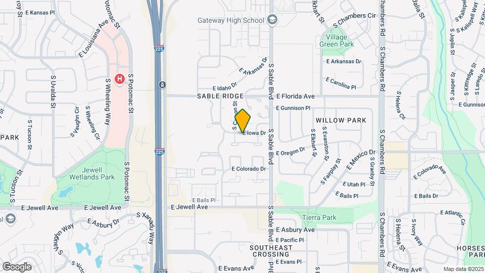 14211 E Hawaii Cir Map and Location Details