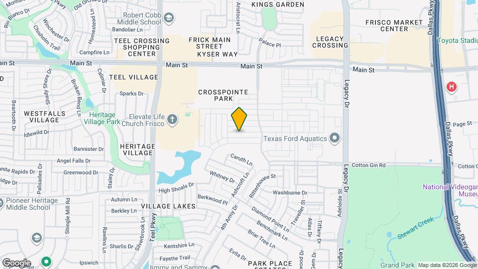 3575 Sevilla Dr Map and Location Details