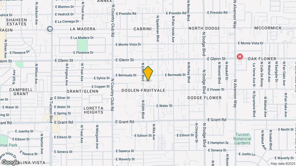 3316 E Bermuda St Map and Location Details