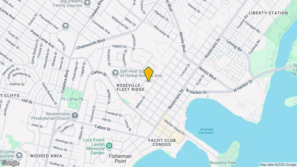 1341 Plum St Map and Location Details