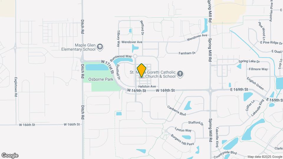 942 Kimberly Ave Map and Location Details