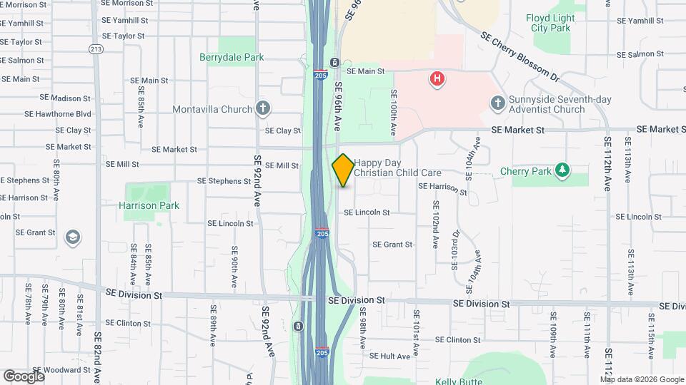 1940 SE 96th Ave Map and Location Details