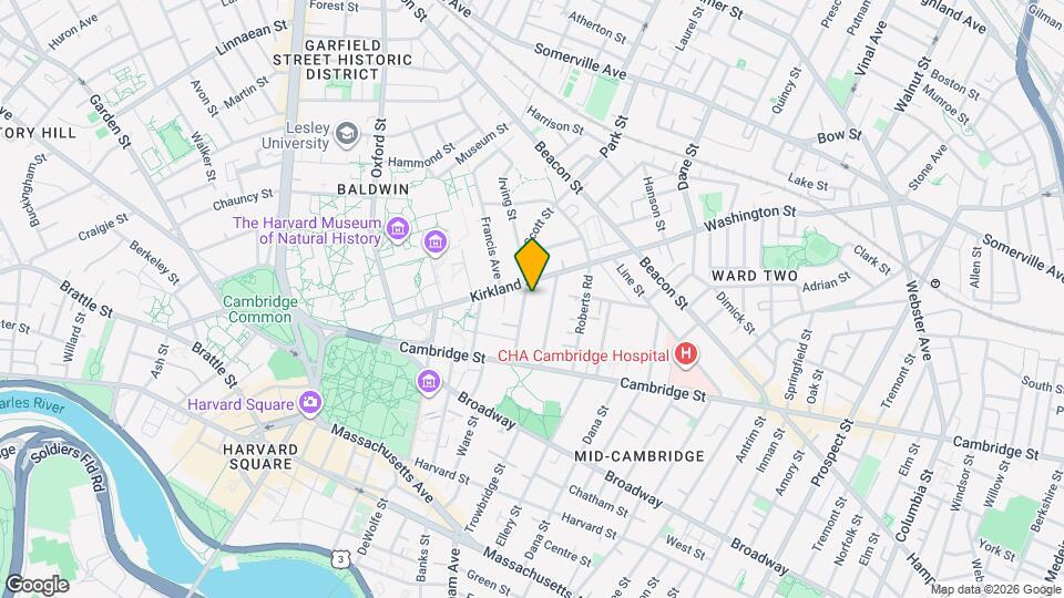 50 Irving St, Unit 50-8 Mapa y Detalles de la Ubicación