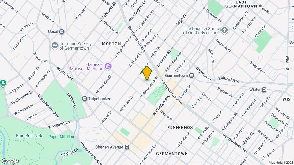 5921 McCallum St Map and Location Details