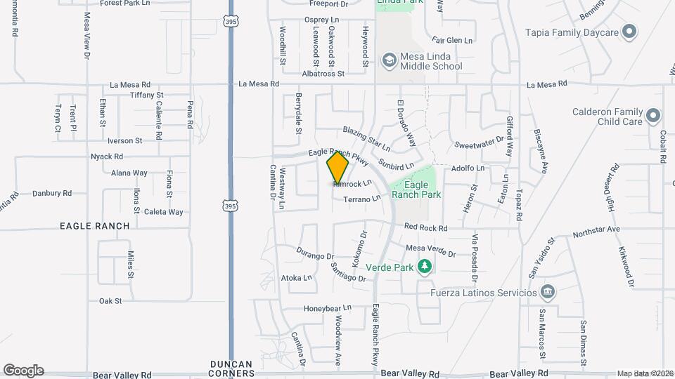 12399 Rimrock Ln Map and Location Details