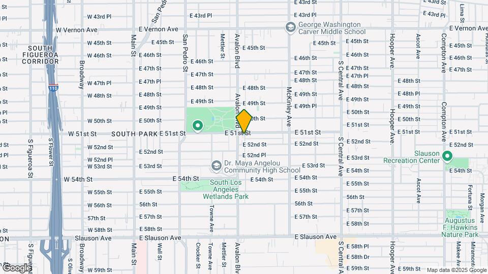 606 E 51st St Map and Location Details