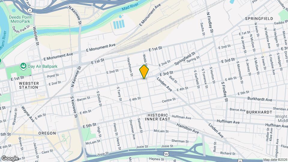 1804 E 3rd St Map and Location Details