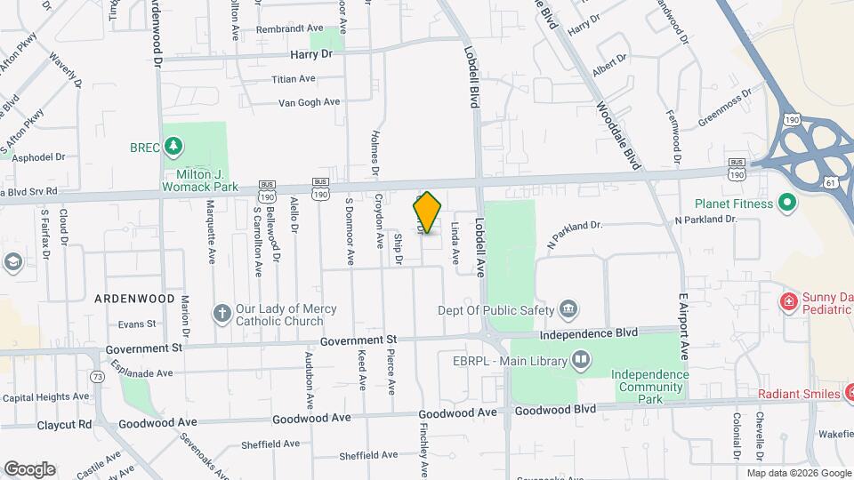 225 Ocean Dr, Unit 1401 Map and Location Details