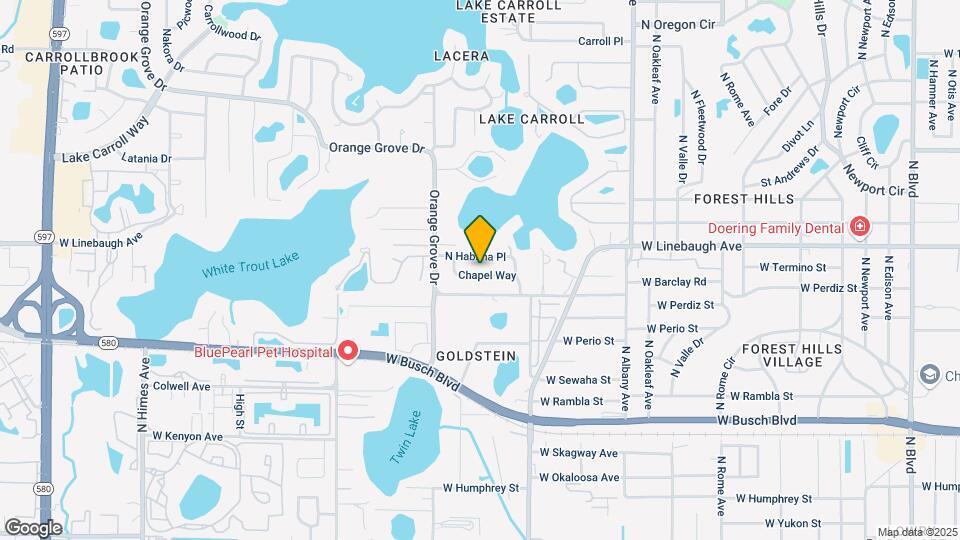 2517 Chapel Way Map and Location Details