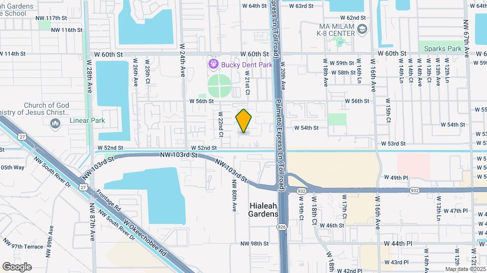 5300 W 21st Ct, Unit 312 Mapa y Detalles de la Ubicación