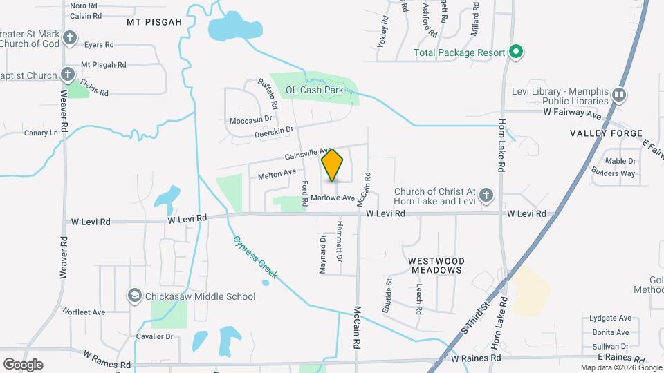 3825 Glenburee St Map and Location Details