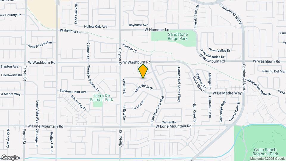 1862 Vista Del Oso Way Map and Location Details