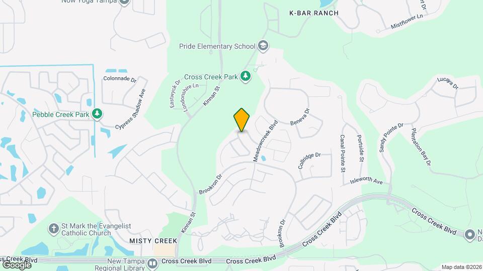 10301 Goldenbrook Way Map and Location Details