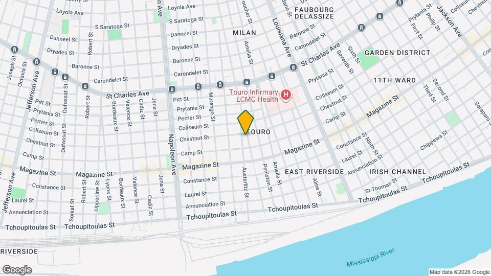 1020 General Taylor St Mapa y Detalles de la Ubicación