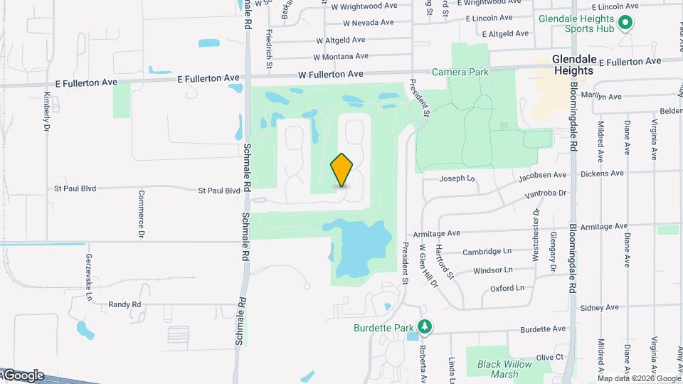 1406 Golfview Dr Map and Location Details