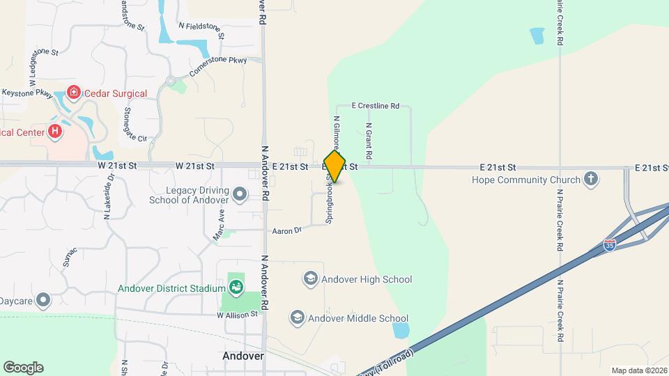 2024 N Springbrook St Map and Location Details