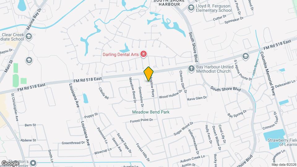 2824 Meadow Brook Ct Map and Location Details