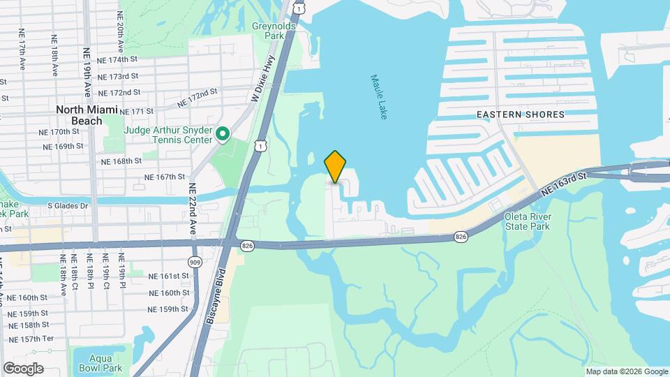 16529 NE 26th Ave Map and Location Details