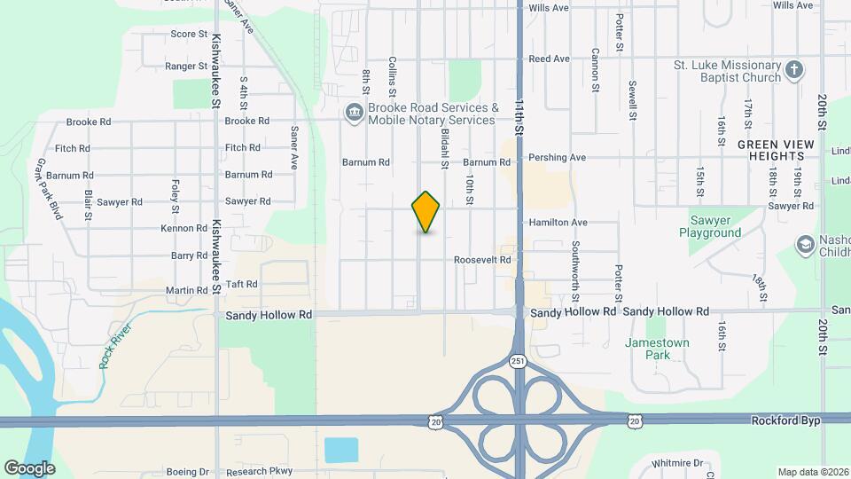 3226 9th St Map and Location Details