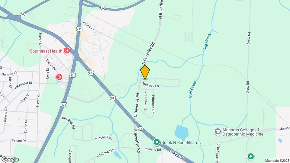 311 Melrose Ln Map and Location Details