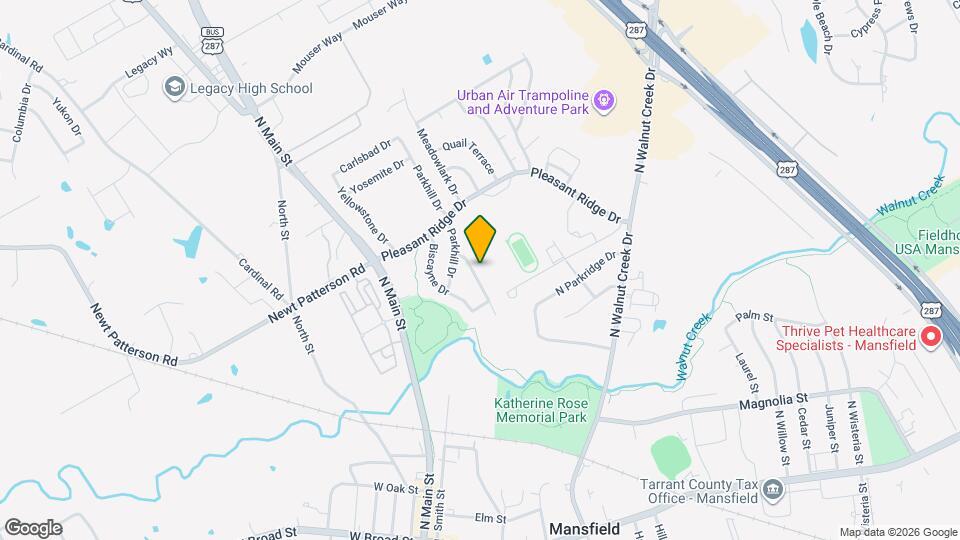 612 Everglade Dr Map and Location Details