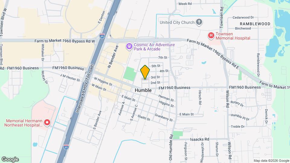 407 2nd St Map and Location Details