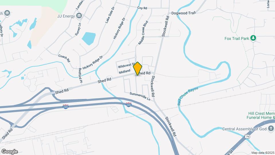 2124 Middle Creek Blvd Map and Location Details