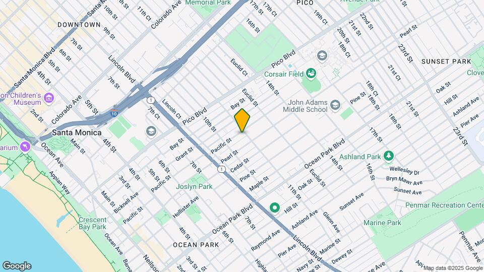 1044 Pacific St Map and Location Details
