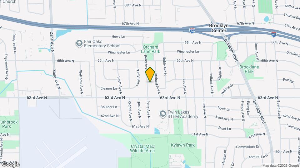 6324 Perry Ave N Map and Location Details