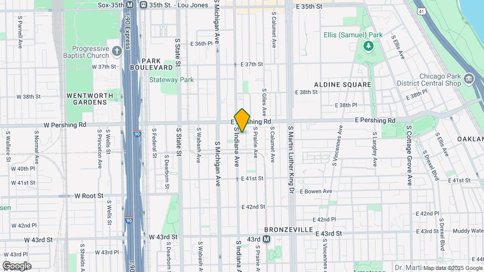3921 S Indiana Ave Mapa y Detalles de la Ubicación