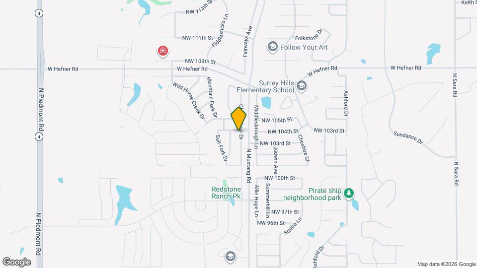 11408 NW 104th St Map and Location Details