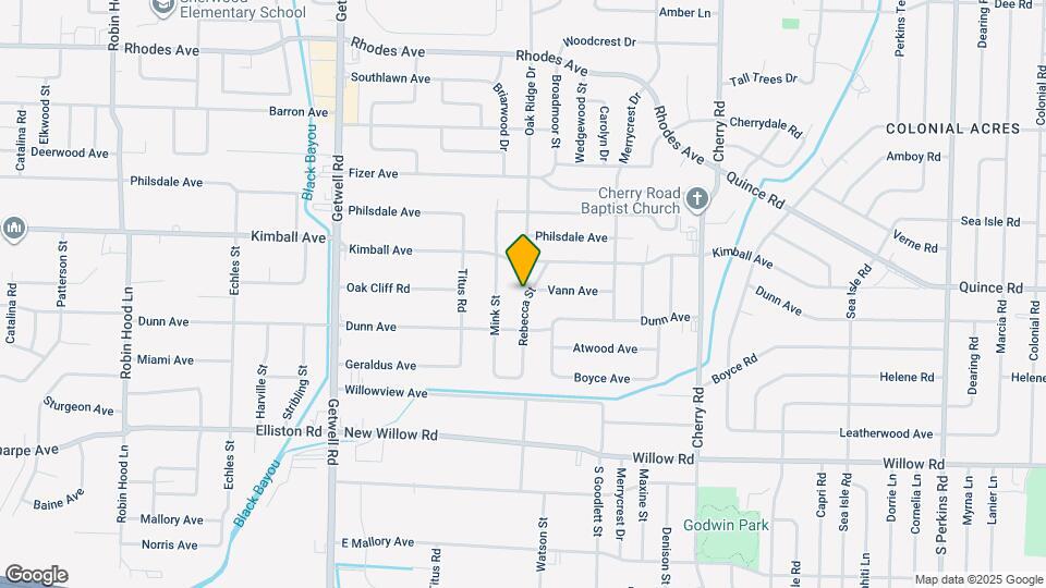 1493 Rebecca St Map and Location Details