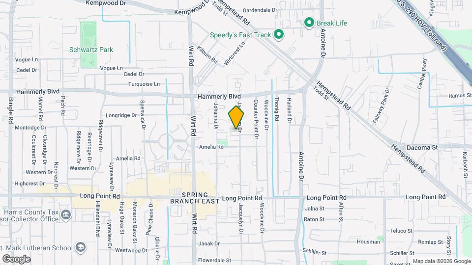 7707 Nasser Ln Map and Location Details