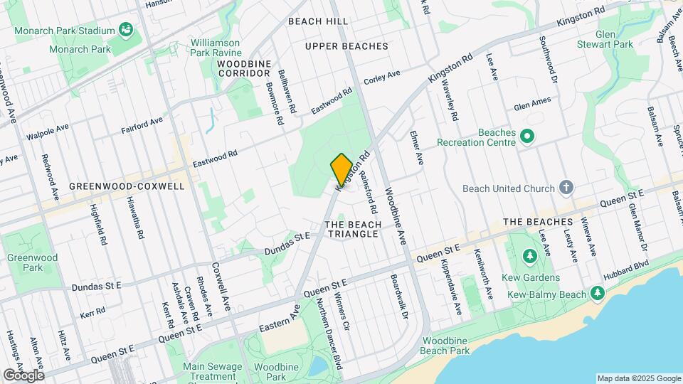 169 Kingston Rd Map and Location Details