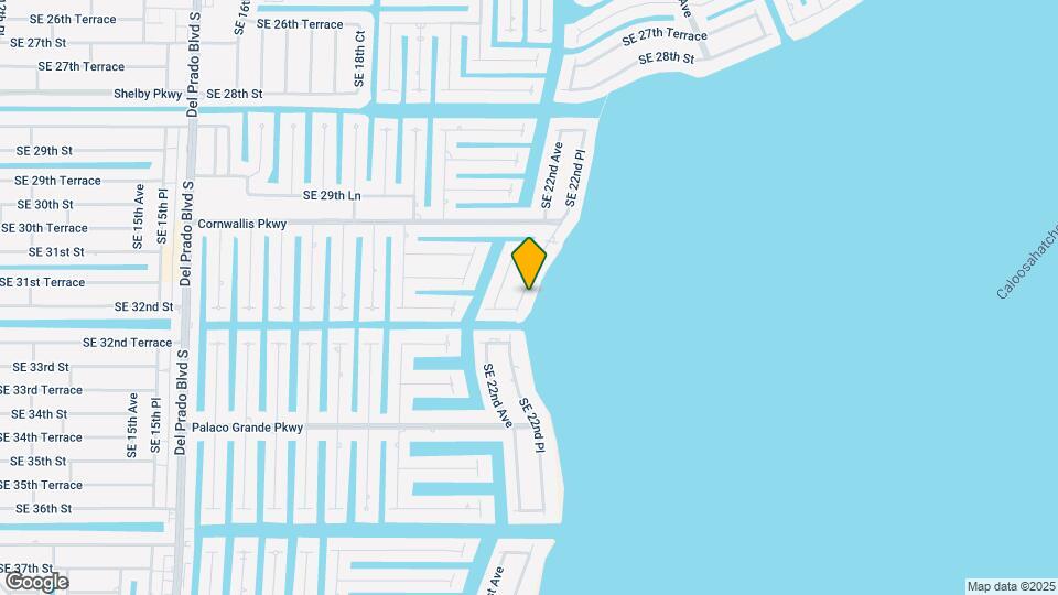 3127 SE 22nd Pl Map and Location Details