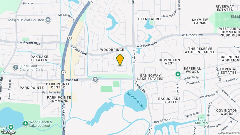 14823 Buckskin Bridge Ct Map and Location Details